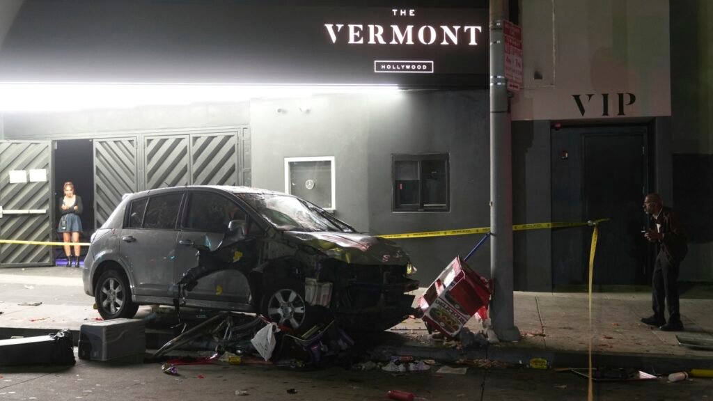 A vehicle drove into a crowd in Los Angeles, injuring 30 people, including at least 3 critically : NPR