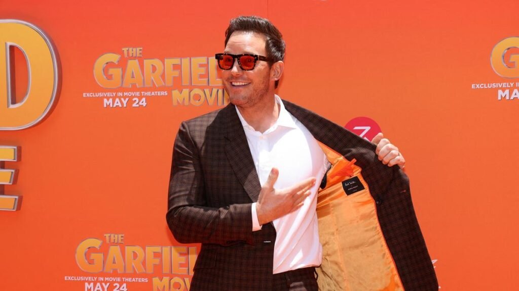 Chris Pratt to return as Garfield in sequel to 2024 animated film