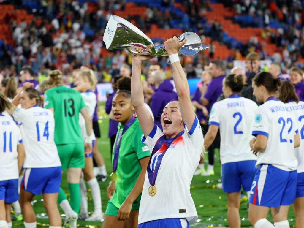 England beat Spain in penalty shootout to win women’s Euro 2025 | Football News