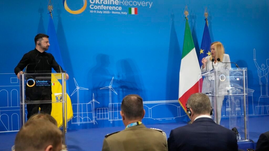 European allies step up plans for Ukraine stabilization : NPR
