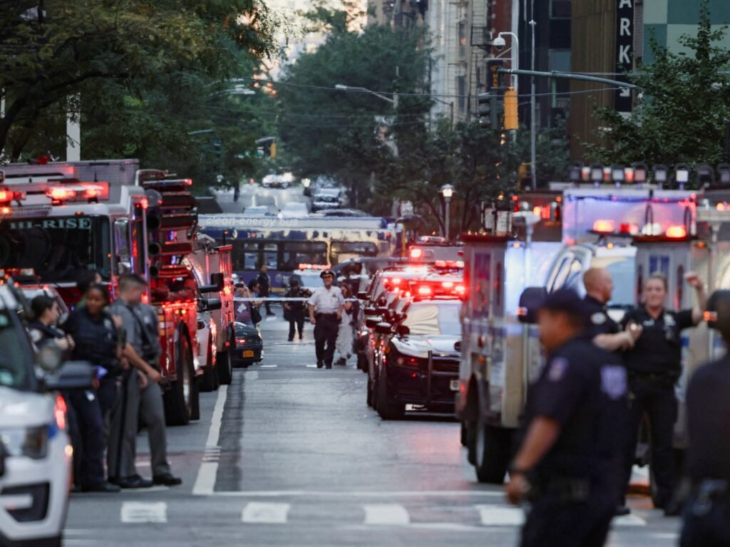 Four killed in New York shooting, including police officer, suspect: Report | Crime News
