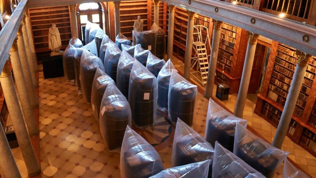 Hungarian library is fighting to save books from beetles : NPR