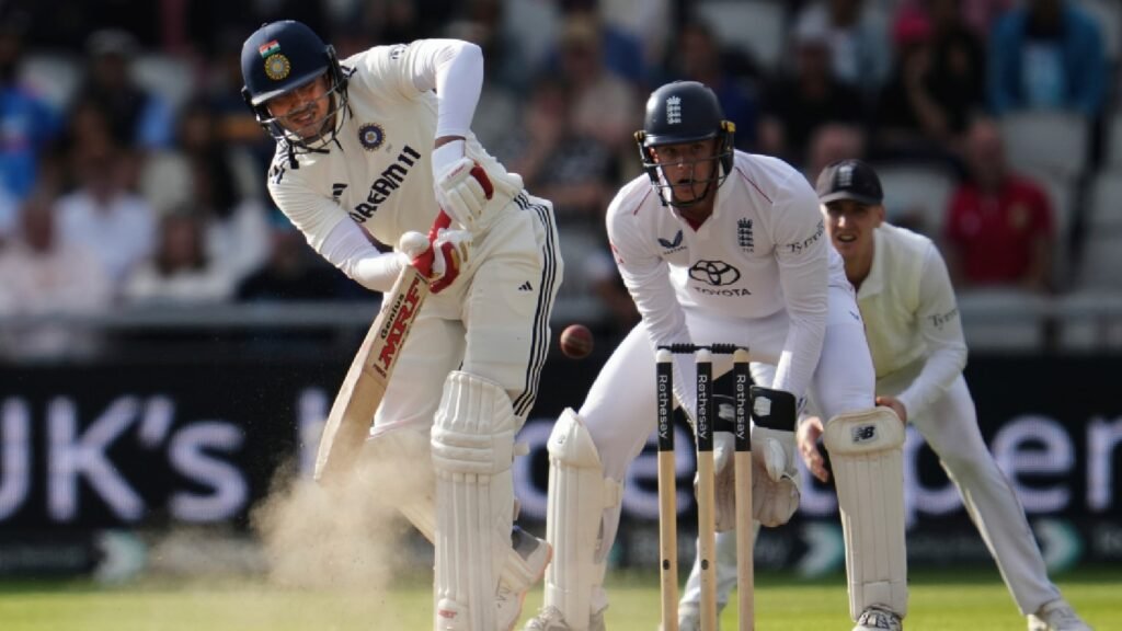IND vs ENG: Shubman Gill scores 4th century of series in Manchester, joins Sir Don Bradman and Sunil Gavaskar in unique list | Cricket News Shubman Gill cracked his fourth hundred of the England Test series. (AP)