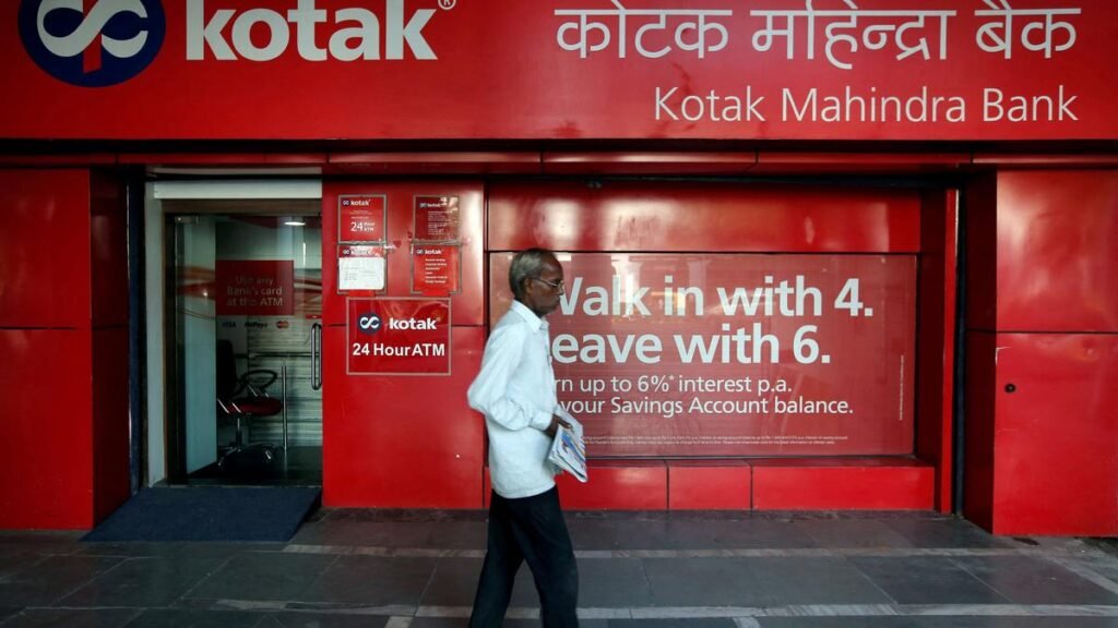 Kotak Mahindra Bank Q1 net profit falls 7% to ₹3,282 crore