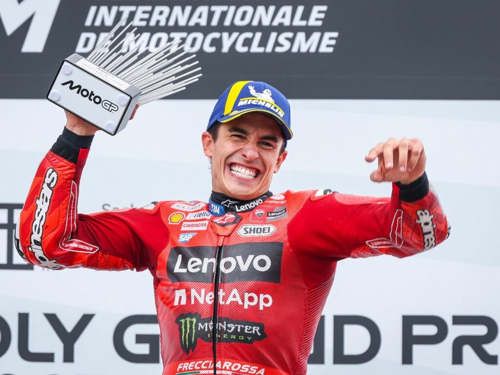 Marc Marquez wins chaotic German MotoGP at Sachsenring | Motorsports News
