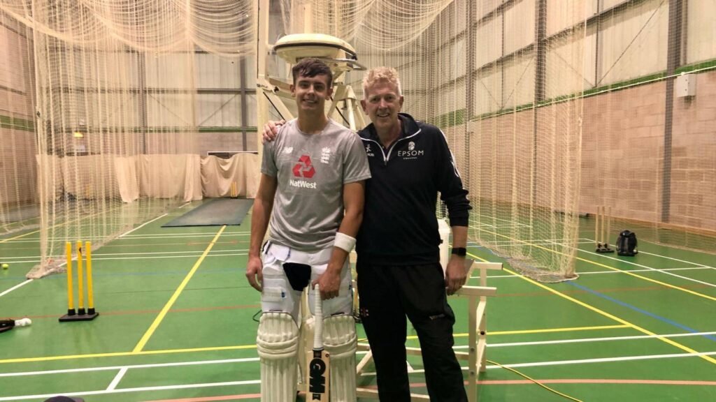 Coach Matt Homes (right) with Jamie Smith (Photo via special arrangement)