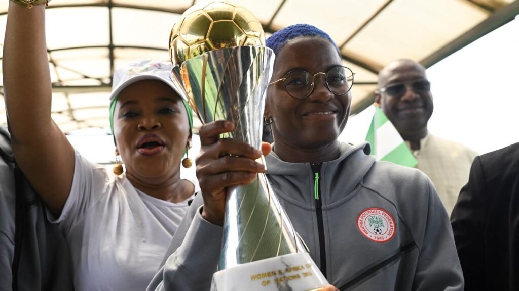 Nigeria’s women’s football team rises above poor management to clinch continental trophy