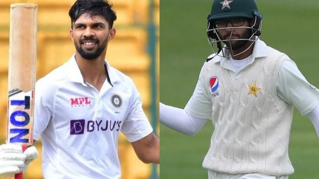 L-R: India's Ruturaj Gaikwad and Pakistan's Imam-ul-Haq. (FILE/Cricket Australia)