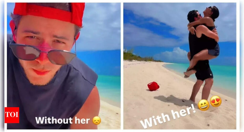Priyanka Chopra and Nick Jonas pack on the PDA on beach holiday; lock lips in dreamy new video - WATCH |