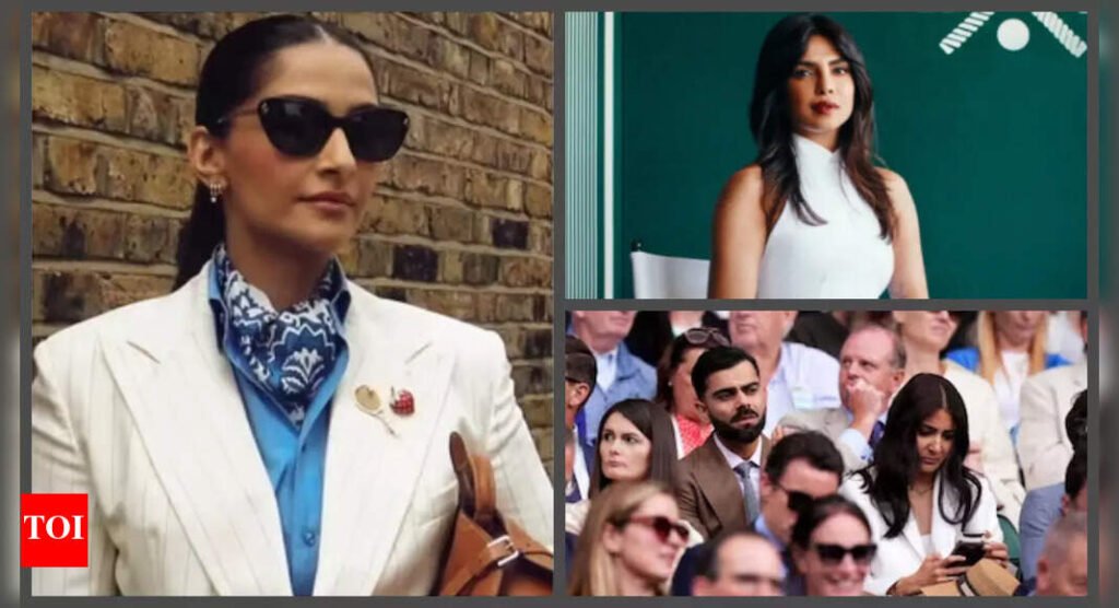 Sonam Kapoor defends ‘desi vibes’ at Wimbledon after Diet Sabya’s dig: 'Indians everywhere! So good na?’ |