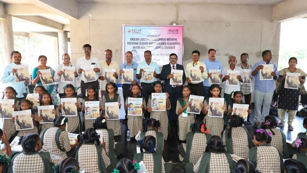 The Hindu, VIT-AP University launch English language development initiative
