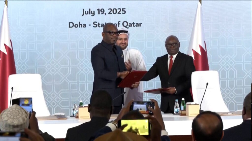 Video: The DRC and M23 rebel group sign deal in Qatar to end fighting | Conflict
