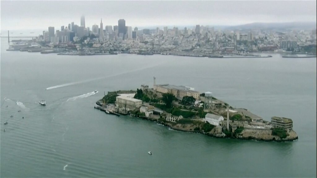 Video: US Attorney General tours Alcatraz prison with eye toward reopening