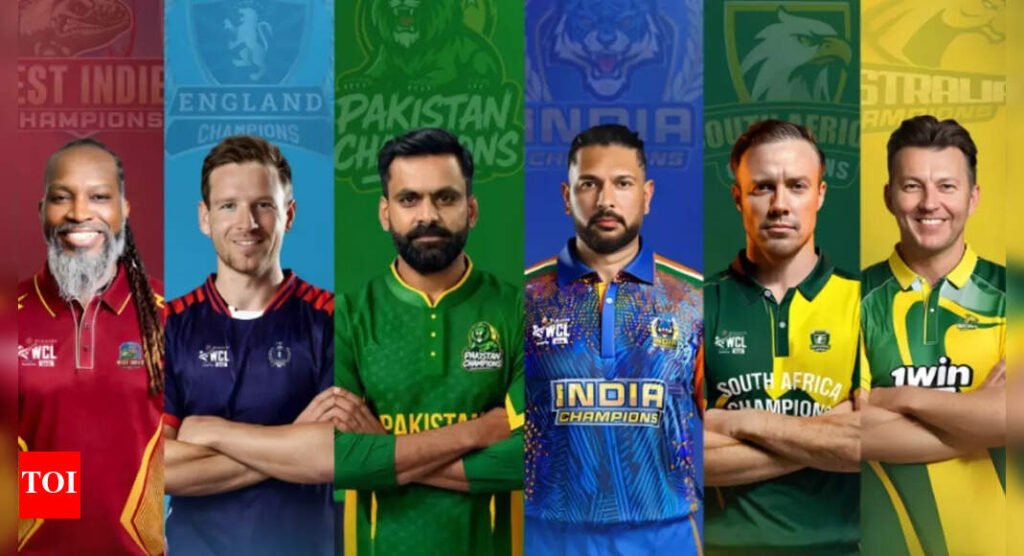 WCL 2025 squads: Full list of players, teams to feature in World Championship of Legends | Cricket News
