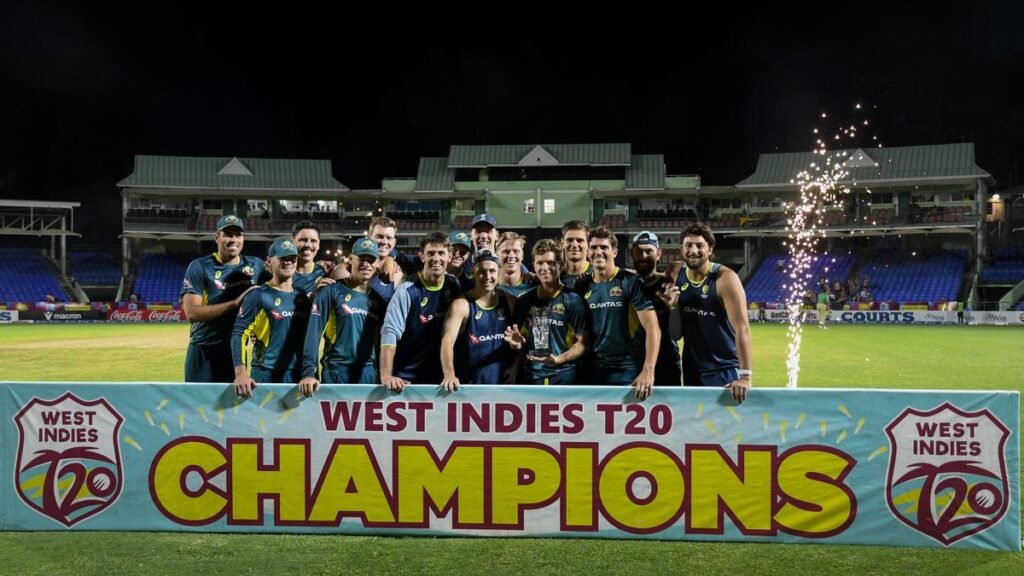 WI vs AUS series: Australia’s Caribbean cricket tour ends with a perfect 8-0 record in Tests and T20s