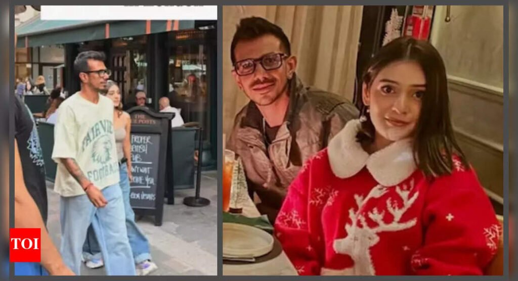 Yuzvendra Chahal and RJ Mahvash fuel dating rumours after being spotted together holidaying in London - WATCH video |