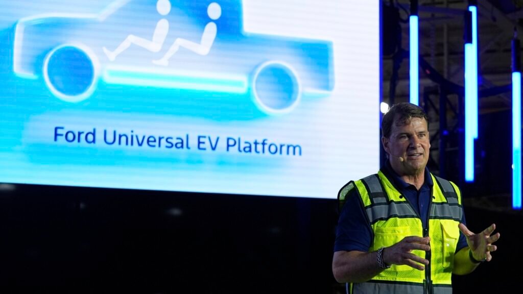 Ford says it will roll out a cheaper electric pickup truck : NPR