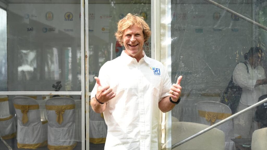 Jonty Rhodes on why he loves the surfing revolution in Mamallapuram