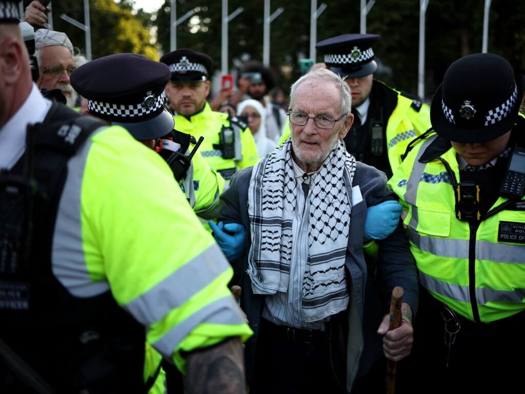 UK police arrest 522 over support for Palestine Action at London protests | Civil Rights News