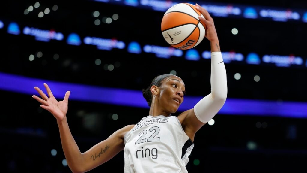 A'ja Wilson snags a record fourth WNBA MVP : NPR