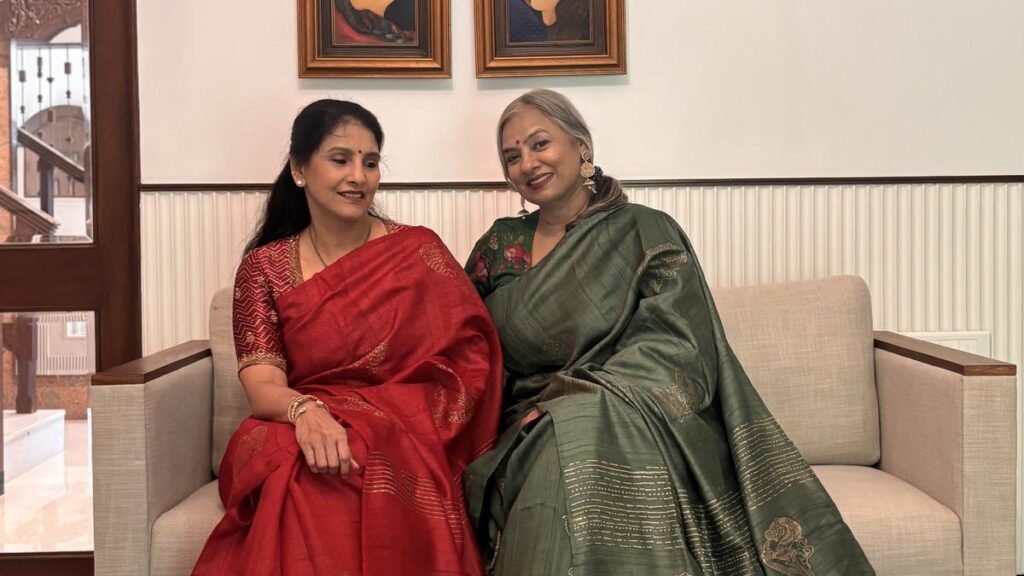 An exhibition of saris in Chennai weaves together stories of nostalgia, grief, and celebration