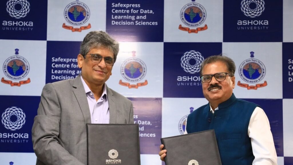 Ashoka University, IMD join hands to boost research in weather, climate change, disaster risk reduction & more