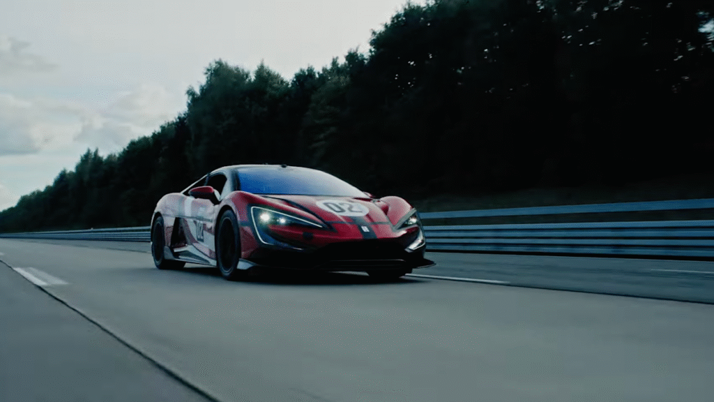 BYD's all-electric hypercar, the YangWang U9 Extreme, hits a record-breaking 308mph