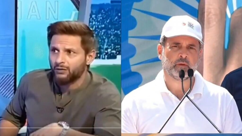 'Everyone Who Hates India...': Shahid Afridi's Praise For Rahul Gandhi Leaves BJP Fuming | Cricket News