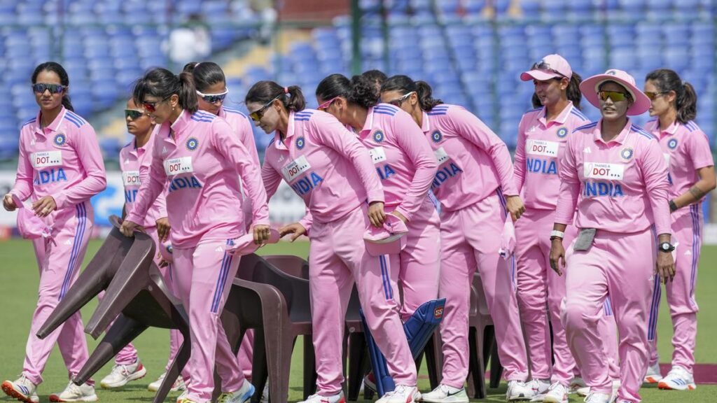 India Women vs Australia Women third one-day international in New Delhi on September 20 2025