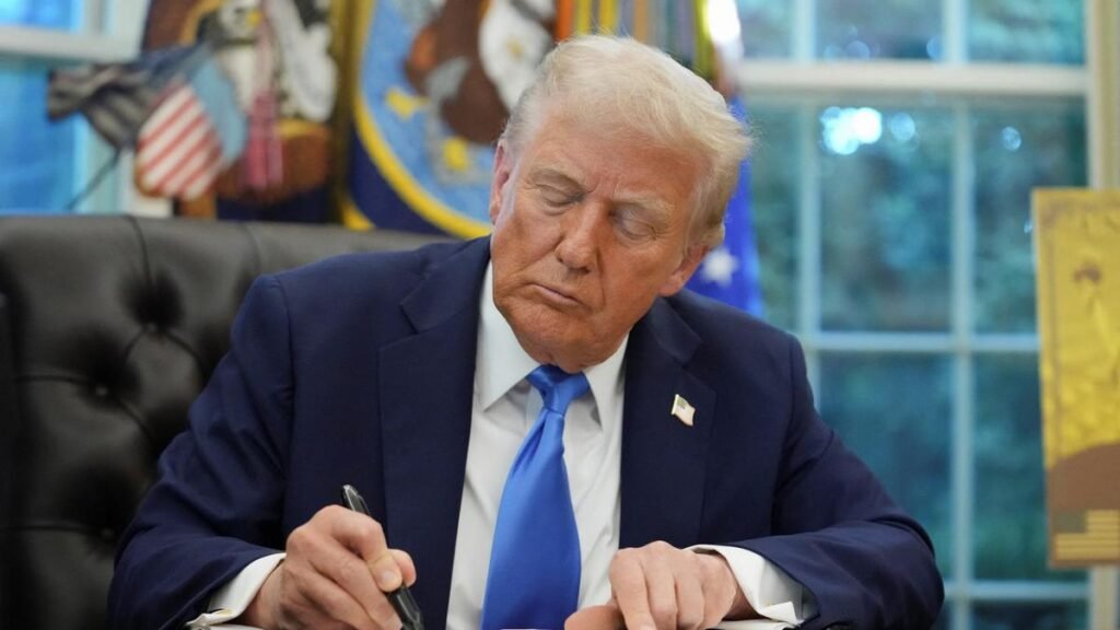 Trump signs proclamation imposing $100,000 fee for H-1B visa applications