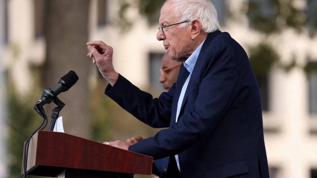 Bernie Sanders condemns Trump and billionaires at ‘No Kings’ rally | Donald Trump