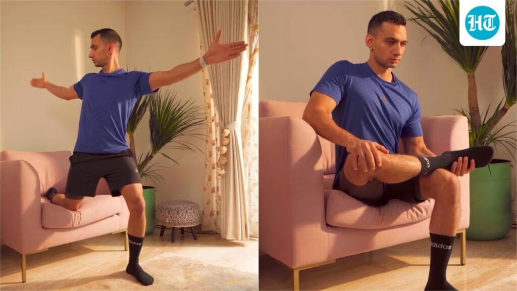 Cult fit founder shares 4 simple exercises to improve posture and mobility after long desk hours Cult fit founder shares 4 simple exercises to improve posture and mobility after long desk hours