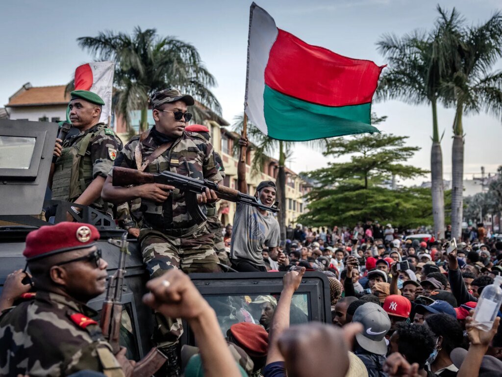 Madagascar president says ‘attempt to seize power illegally’ under way | Protests News Madagascar president says ‘attempt to seize power illegally’ under way | Protests News