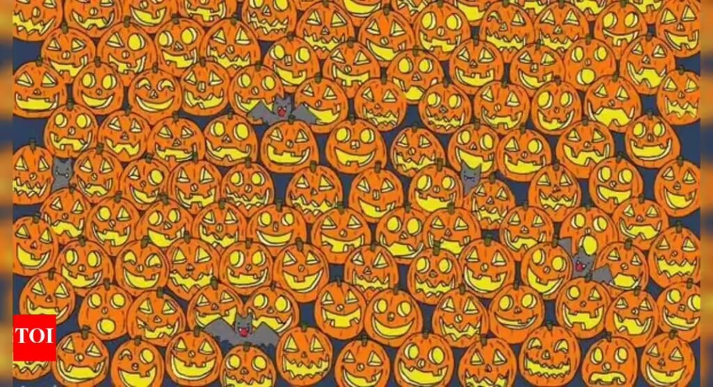 Optical Illusion: Find the Noseless Jack-o’-Lantern in This Spooky Scene