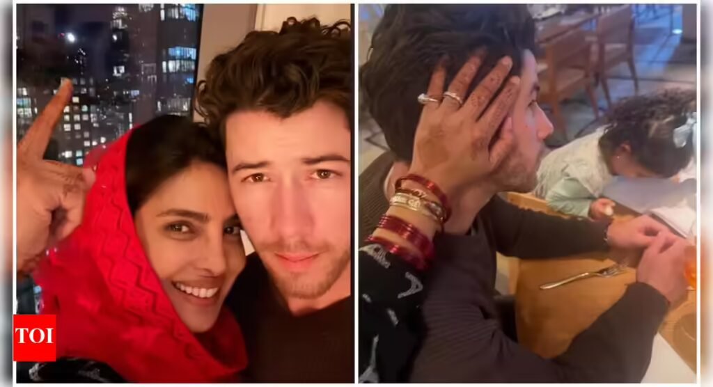 Priyanka Chopra and Nick Jonas celebrate Karwa Chauth in New York with daughter Malti Marie, share stunning family moments | Hindi Movie News Priyanka Chopra and Nick Jonas celebrate Karwa Chauth in New York with daughter Malti Marie, share stunning family moments | Hindi Movie News