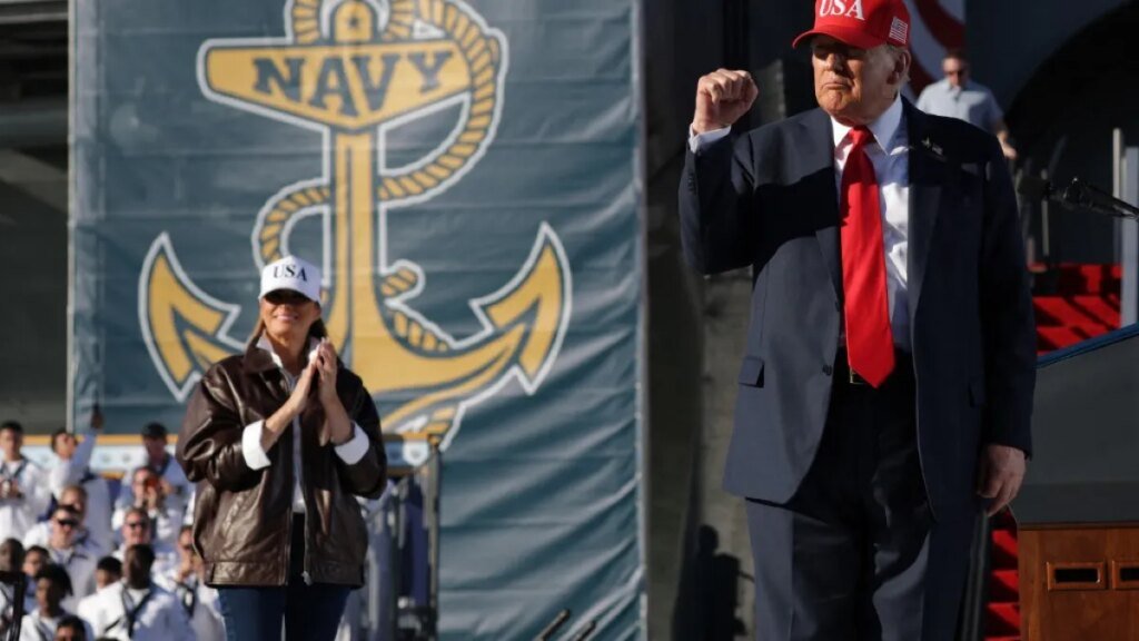 Trump says US hit ‘drug boat’ off Venezuela, vows land crackdown next | Donald Trump News