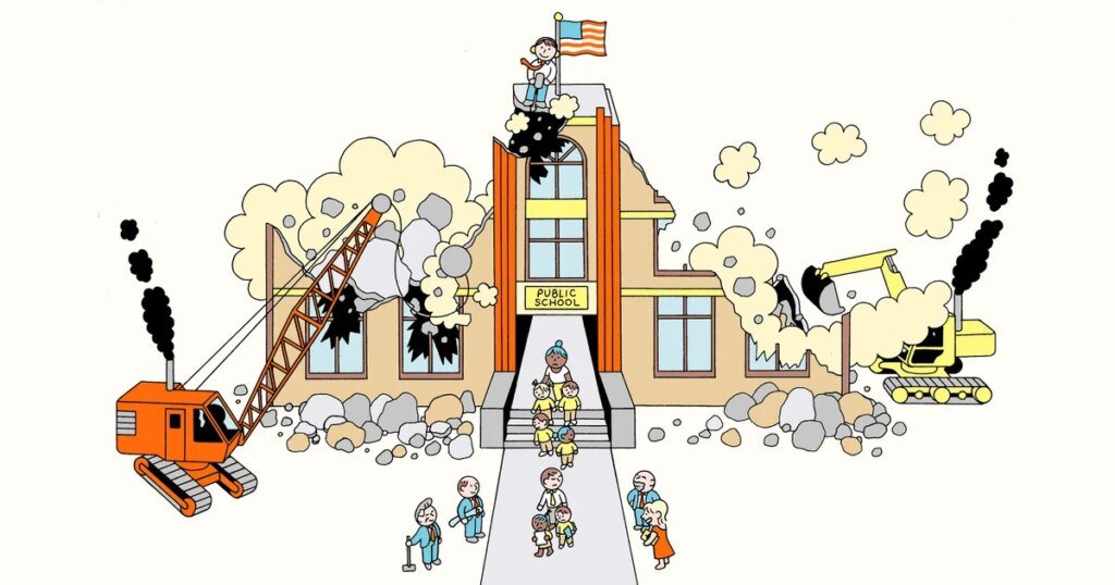 Trump’s Education Department Is Working to Erode the Public School System — ProPublica Trump’s Education Department Is Working to Erode the Public School System — ProPublica